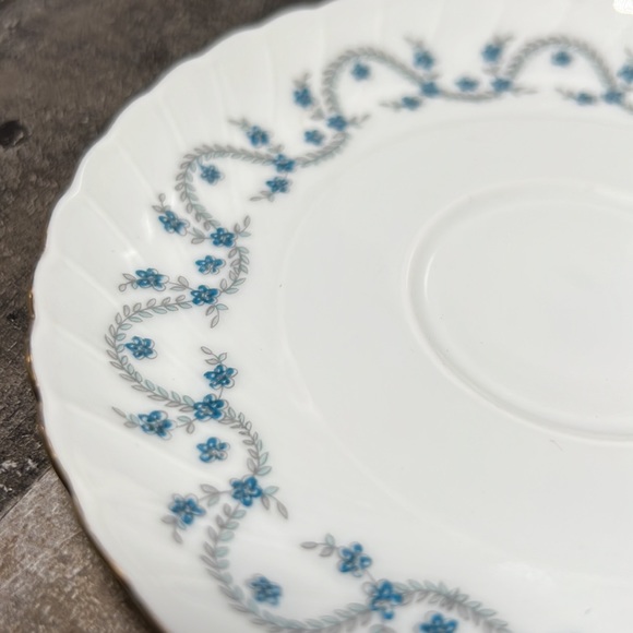 Vintage 40's Royal Tettau Germany Fine Porcelain Cups Saucers Hand Painted Rare - Picture 6 of 9